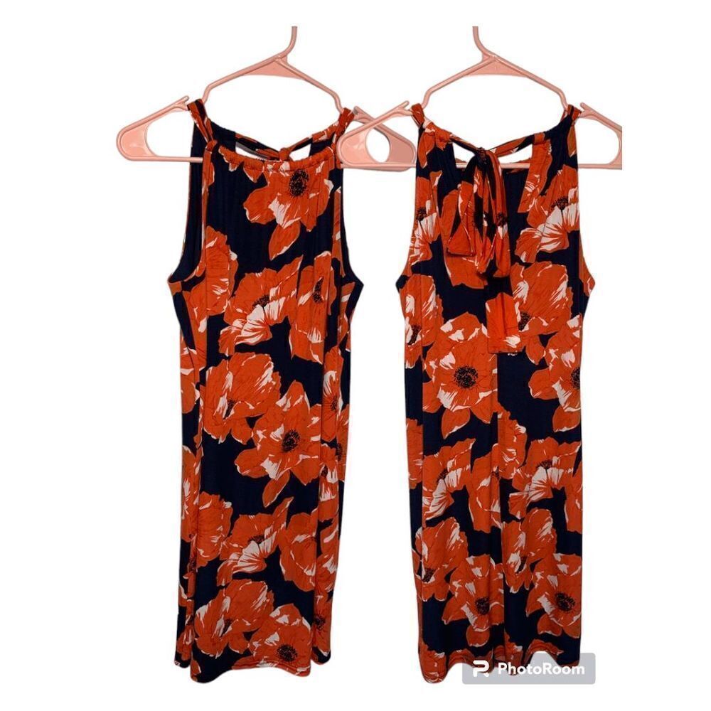 Trina Turk Floral Halter Midi Dress